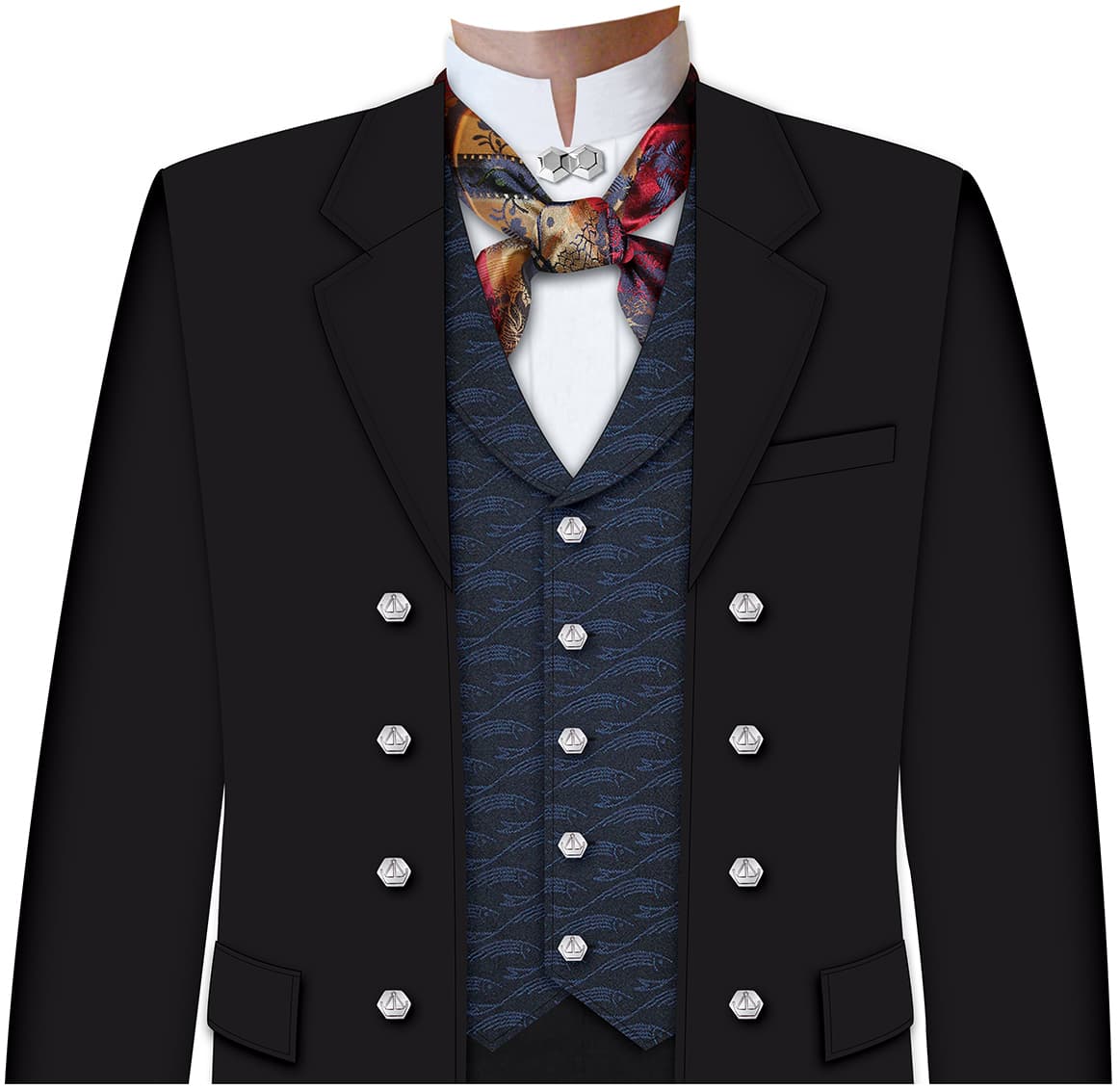 Hvalerddrakt_mann_SvartBla_vest_detalj.jpg